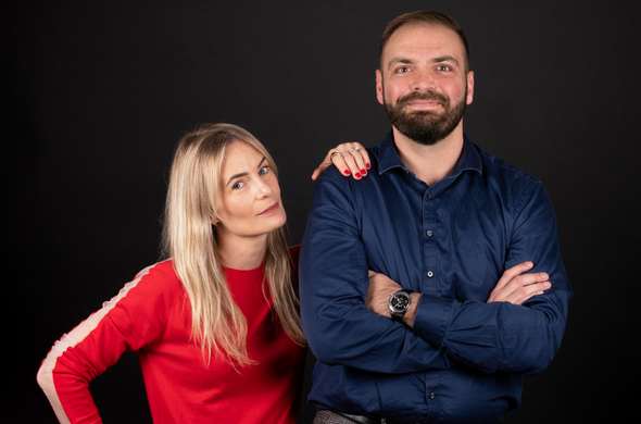 Noémie Dumesnil et Vincent Menny